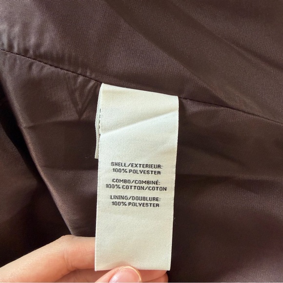 Elegant Brown Herringbone Blazer - Picture 7 of 7